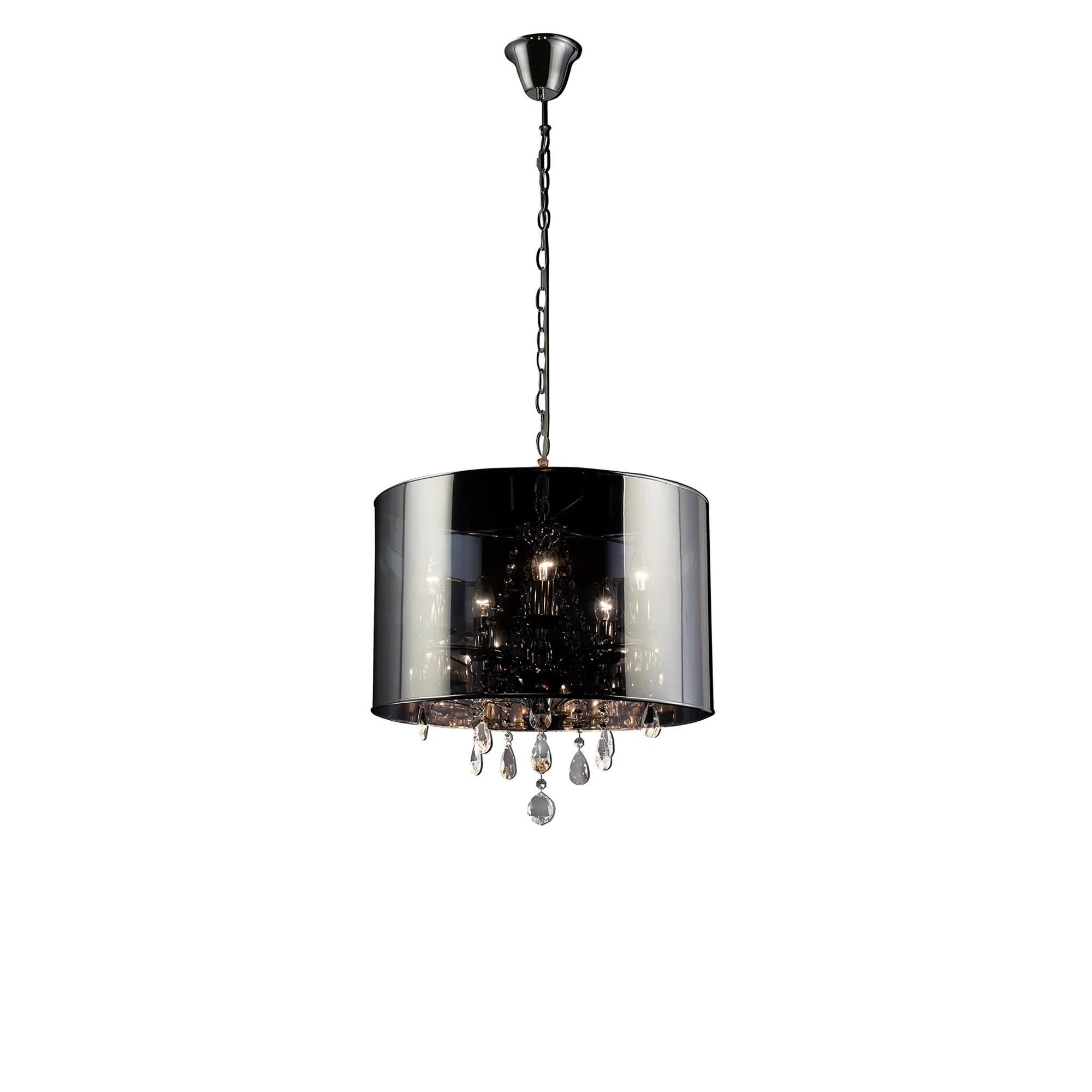 Trace Crystal Ceiling Lights Diyas Shaded Crystal Fittings